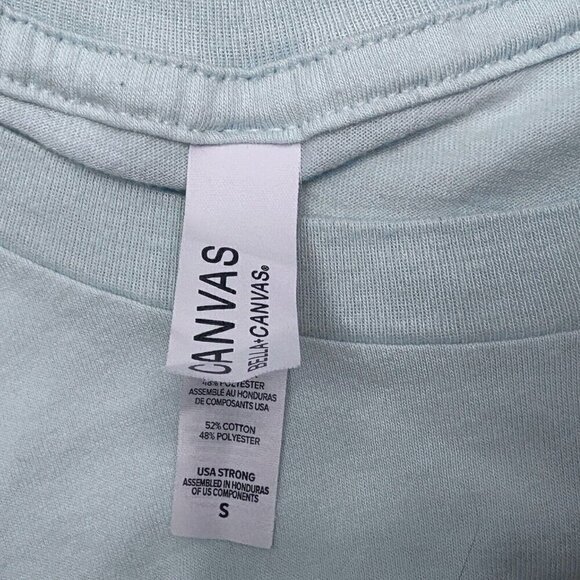 Hearsay Brewing Co. Double Sided Graphic Short Sleeve T Light Blue Men S Unisex - Picture 7 of 8